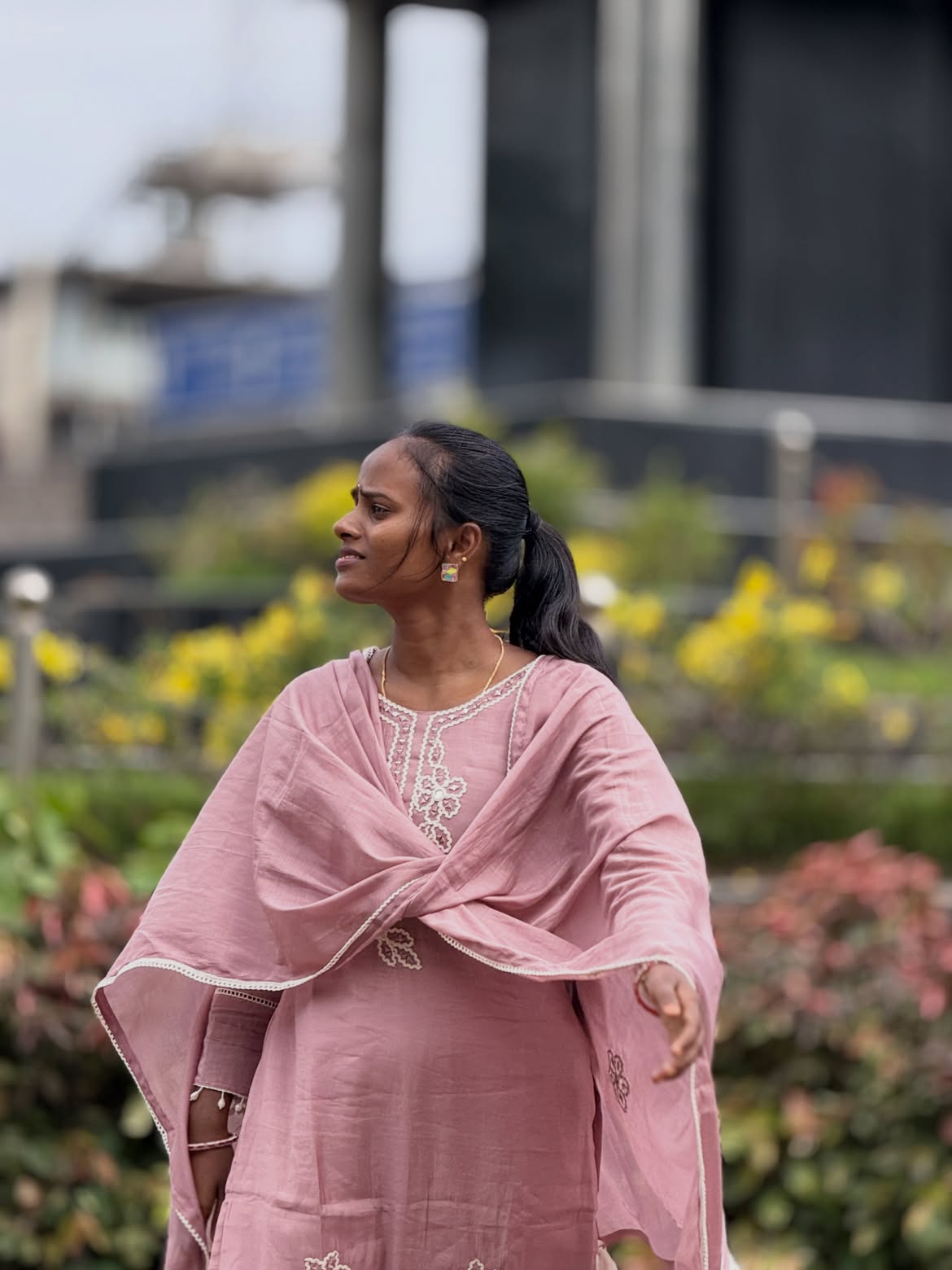 Patas Faima Went to Hyderabad Zoo with her Husband and Family