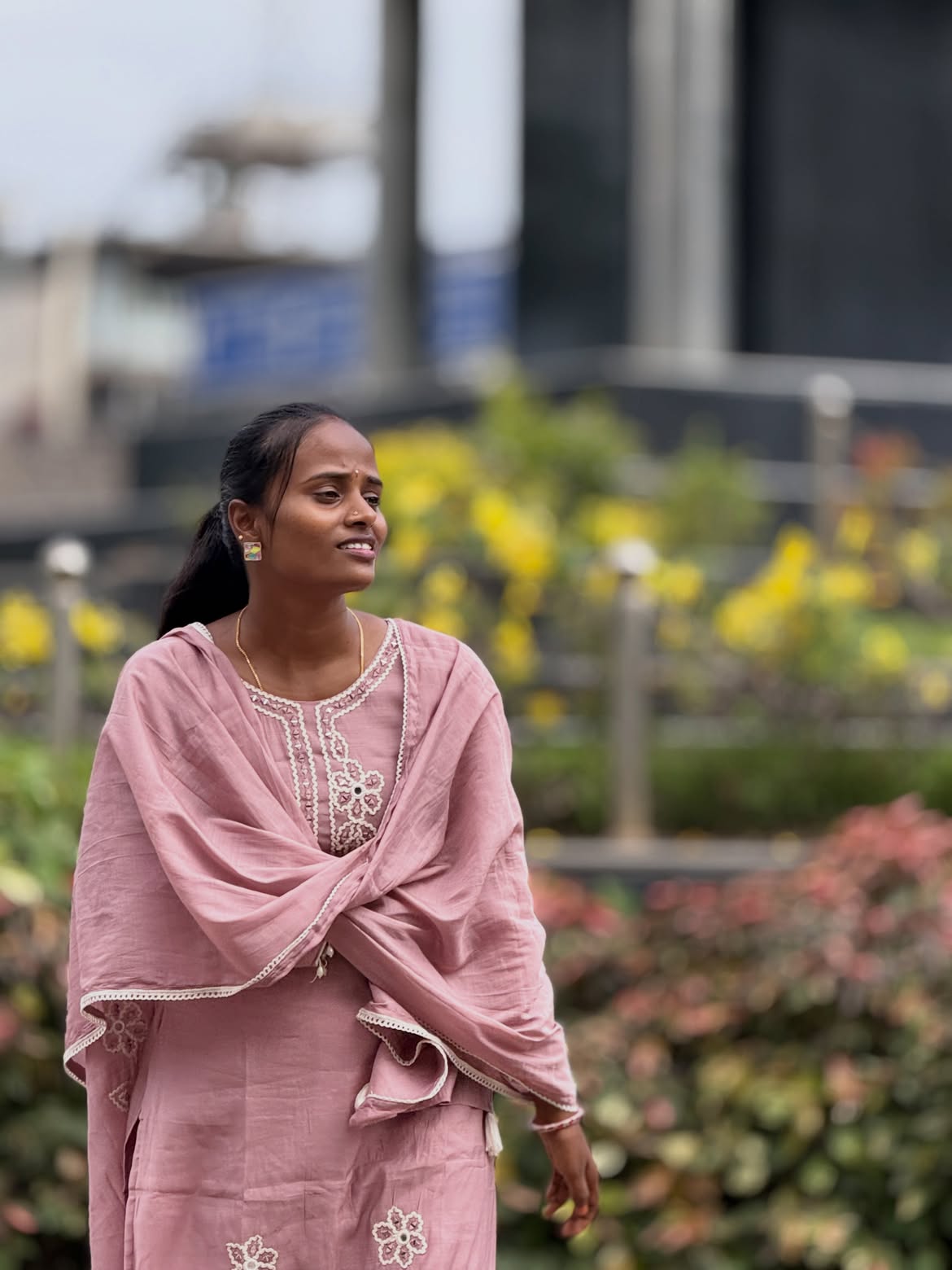 Patas Faima Went to Hyderabad Zoo with her Husband and Family