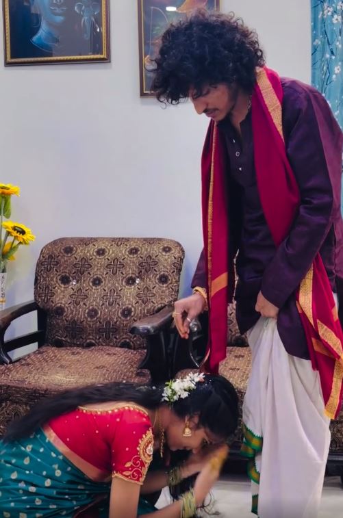 Patas Praveen Kadem vamshitha Bonalu Special Photos