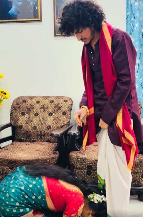 Patas Praveen Kadem vamshitha Bonalu Special Photos