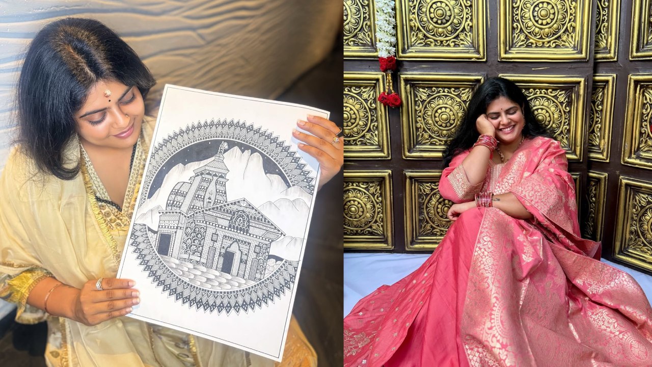 Pavithra Puri : వావ్.. పూరి జగన్నాధ్ కూతురులో ఇంత ట్యాలెంట్ ఉందా? కేదారనాథ్ ఆలయాన్ని గీసిన పవిత్ర పూరి..