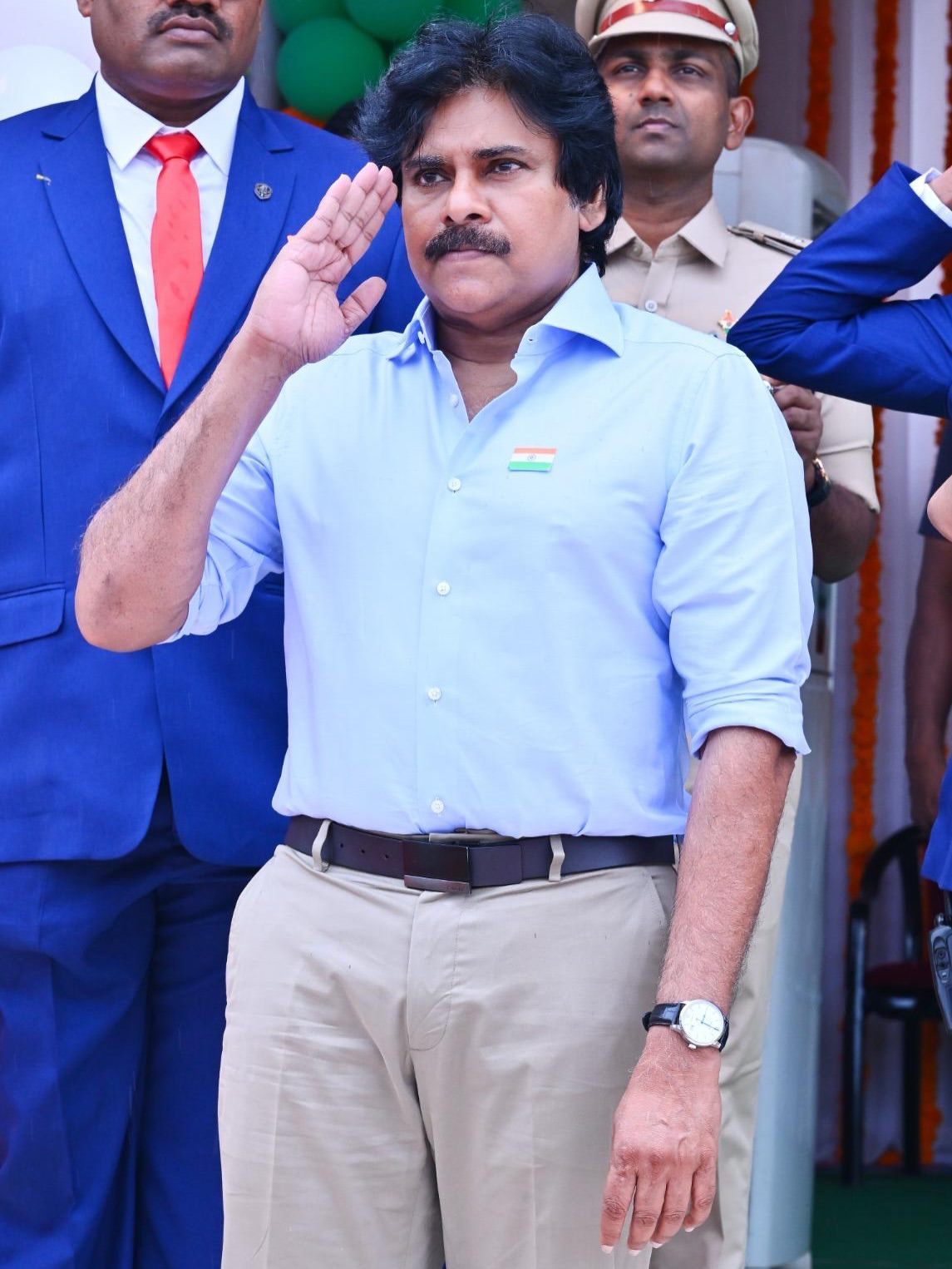 AP Deputy CM Pawan Kalyan Participated in Independence Day Celebrations