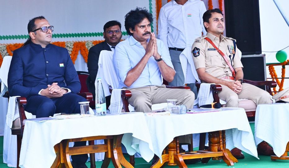 AP Deputy CM Pawan Kalyan Participated in Independence Day Celebrations