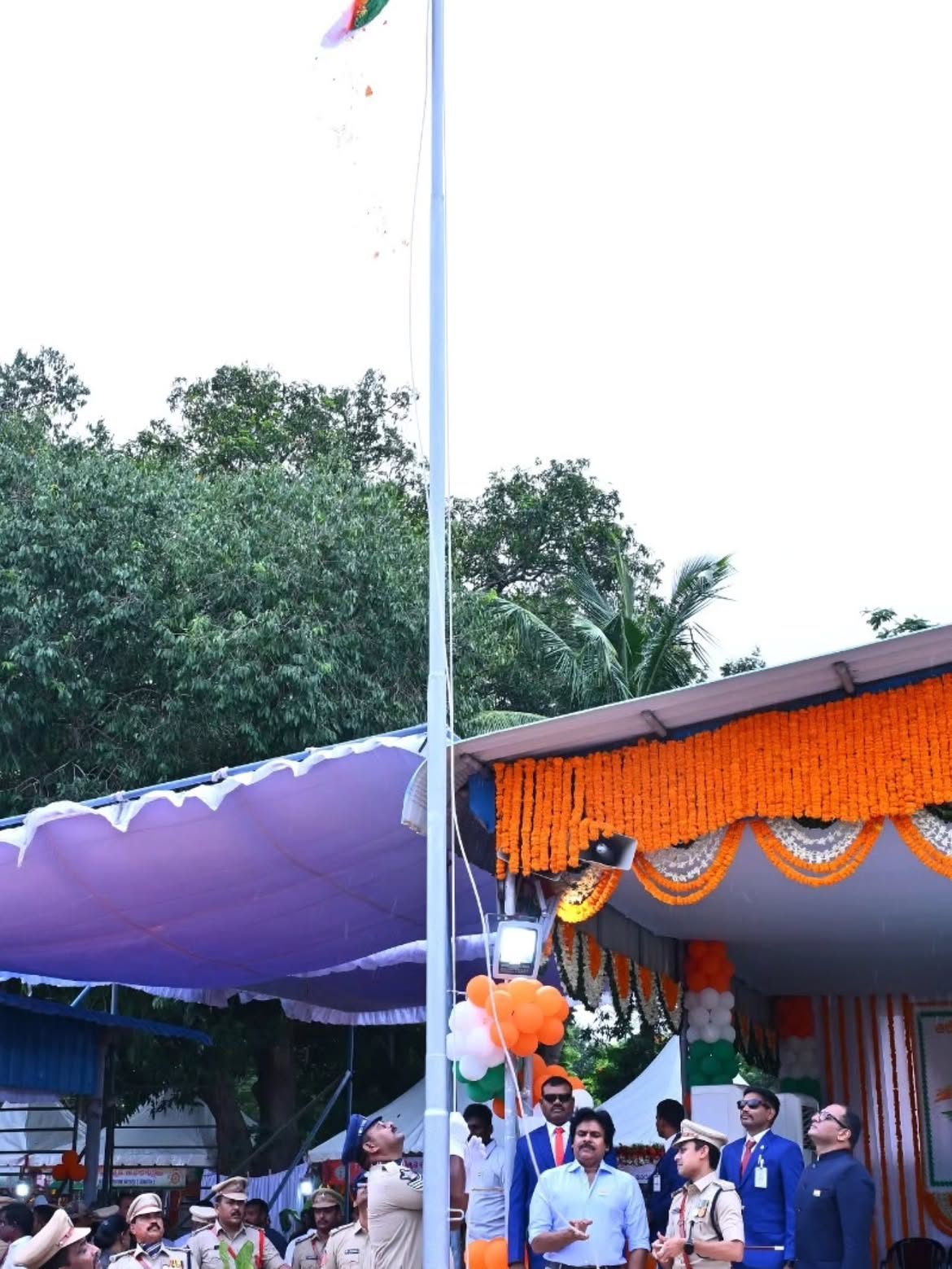 AP Deputy CM Pawan Kalyan Participated in Independence Day Celebrations