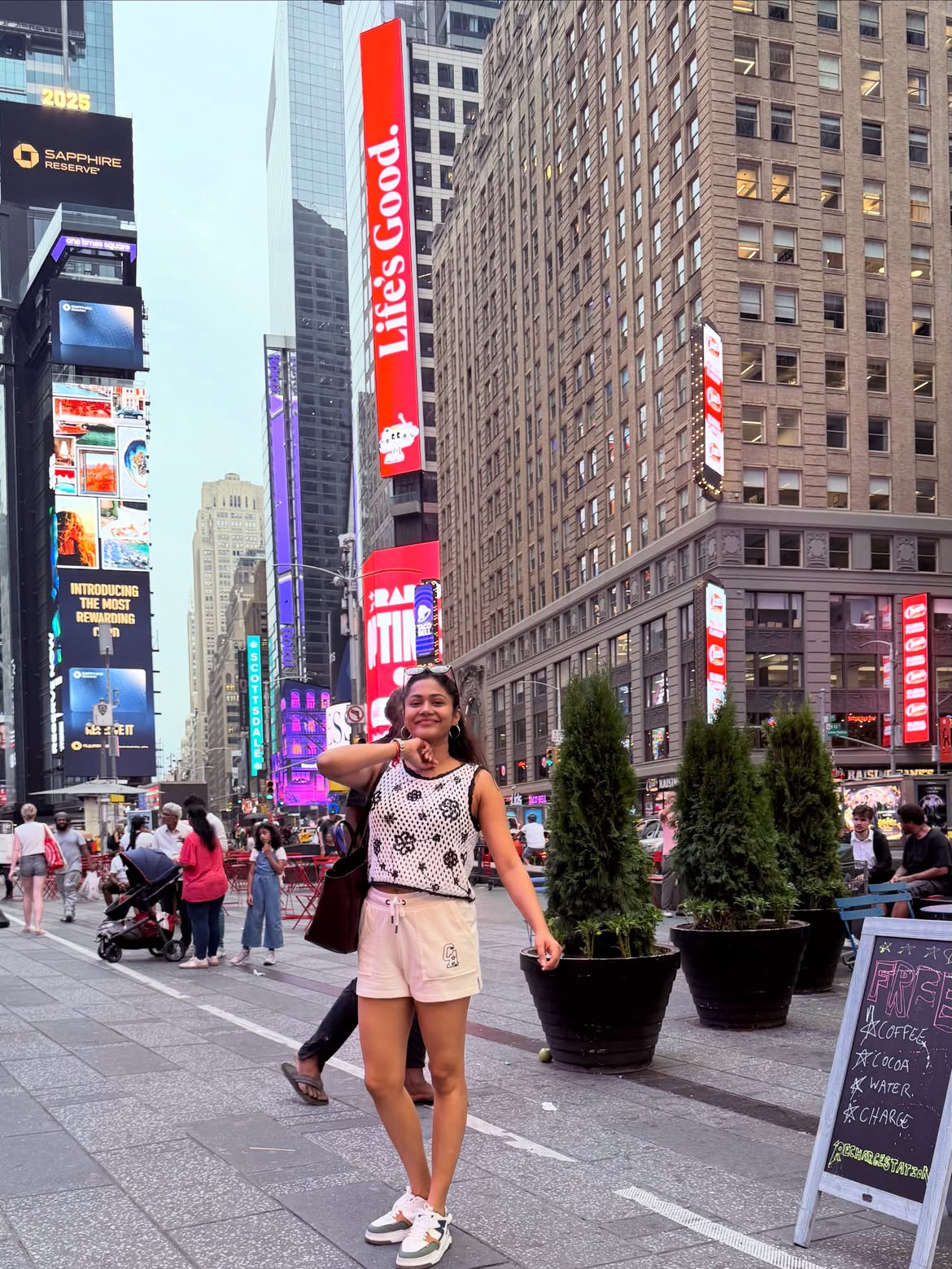 Payal Radhakrishna New York Dairies Shares Photos from America