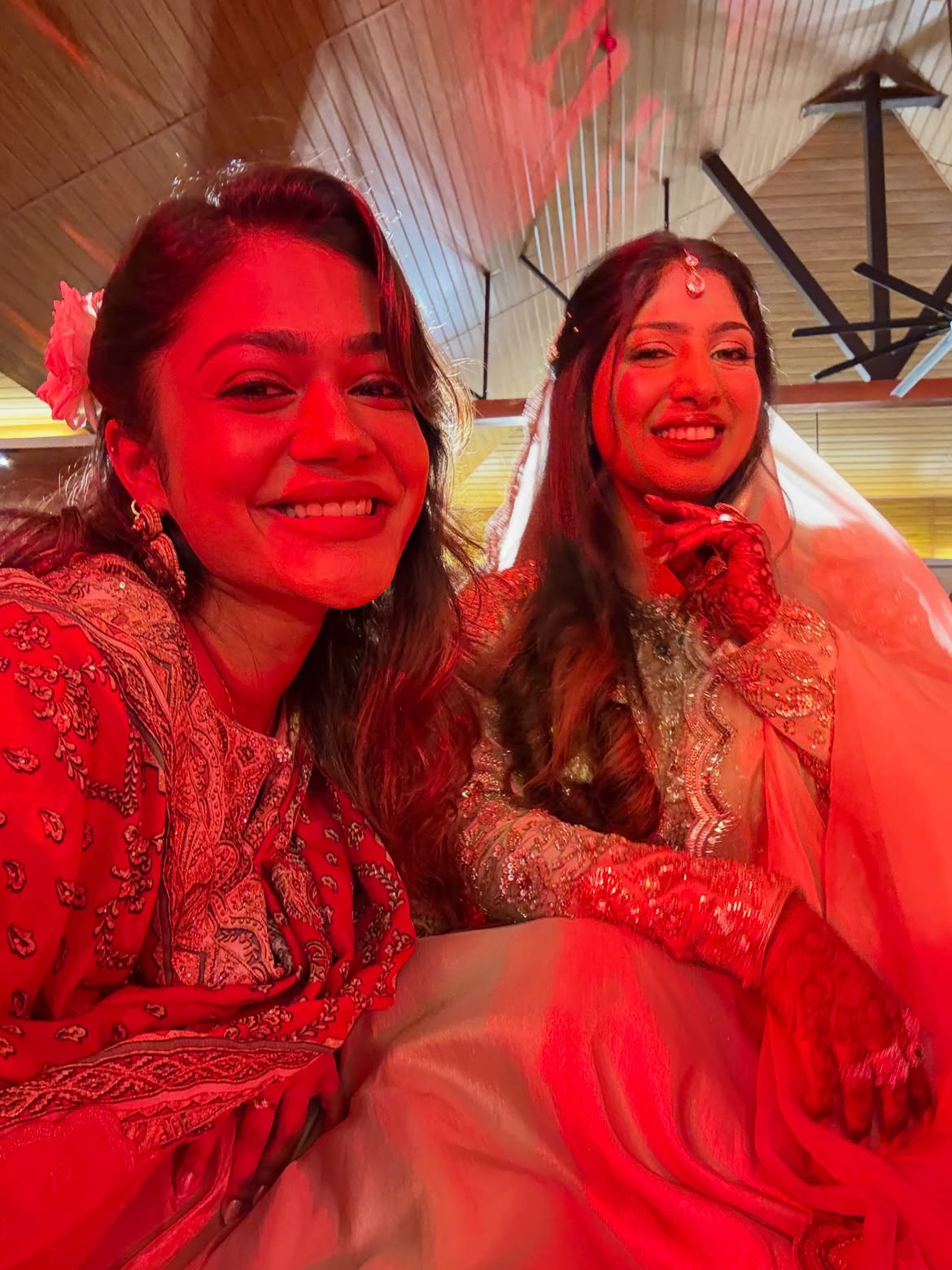 Payal Radhakrishna Enjoying in Friend Marriage
