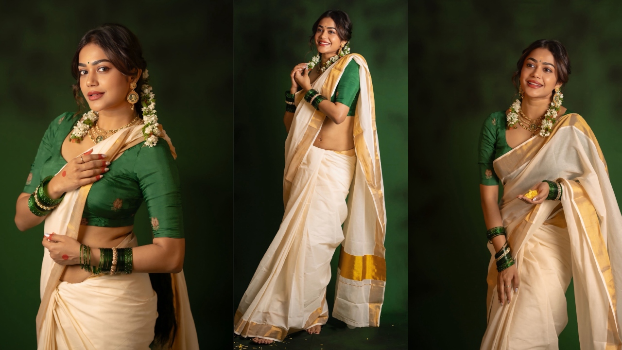 Payal Radhakrishna : ఓనం స్పెష‌ల్.. కేర‌ళ చీర‌క‌ట్టులో పాయల్ రాధాకృష్ణ.. ఫోటోలు వైర‌ల్