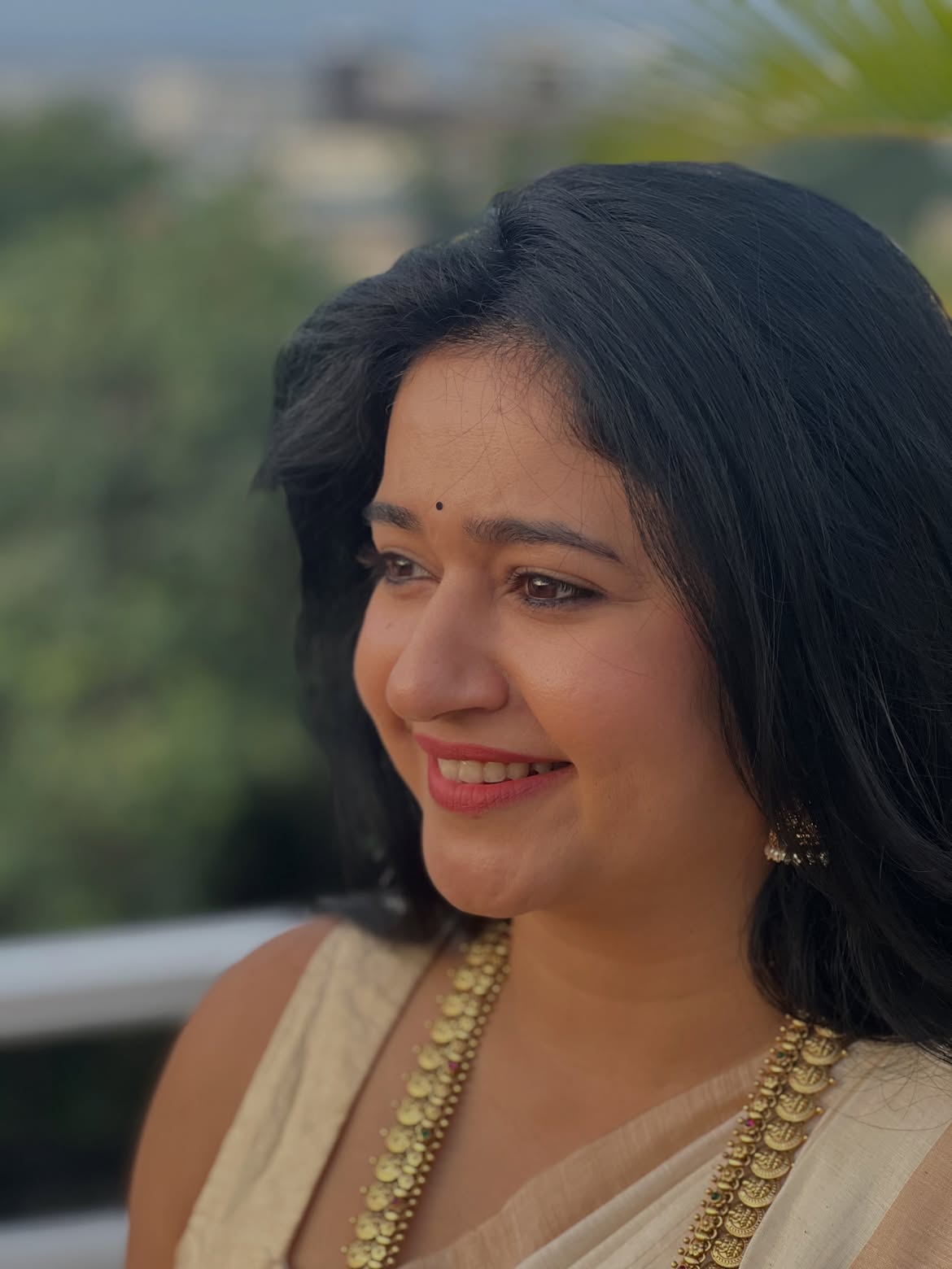 Poonam Bajwa Cute Photos on Onam Festival