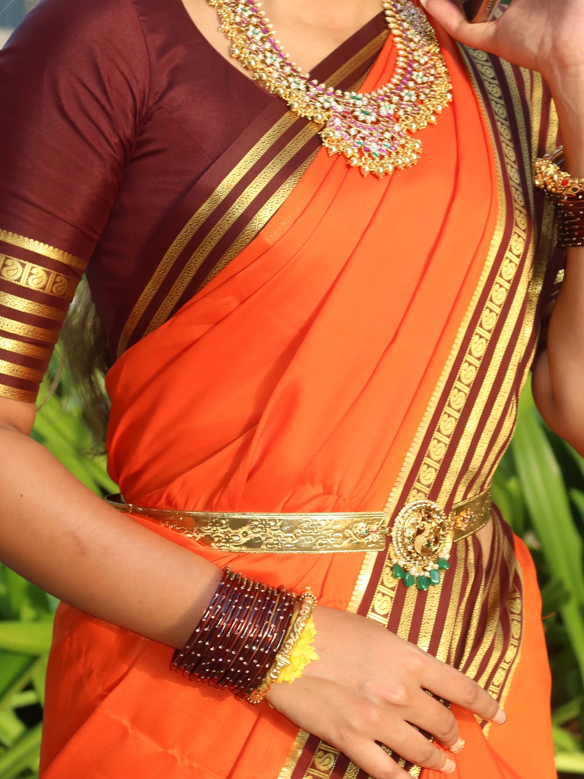 Pranavi Manukonda Varalakshmi Vratham Special Photos