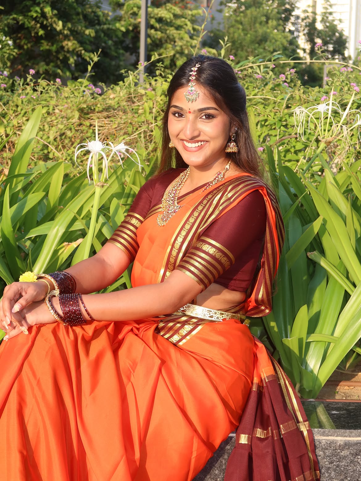 Pranavi Manukonda Varalakshmi Vratham Special Photos