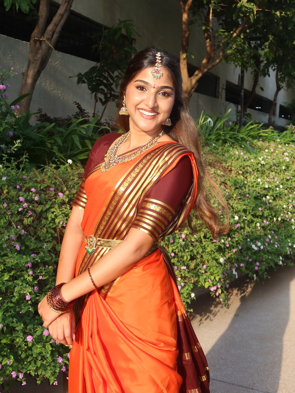 Pranavi Manukonda Varalakshmi Vratham Special Photos