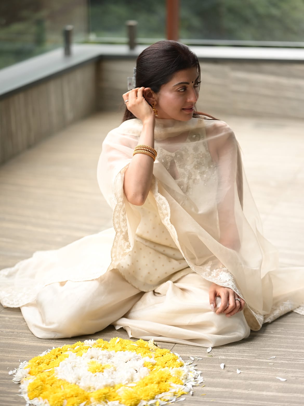 Pranitha Subhash Onam Special Photos