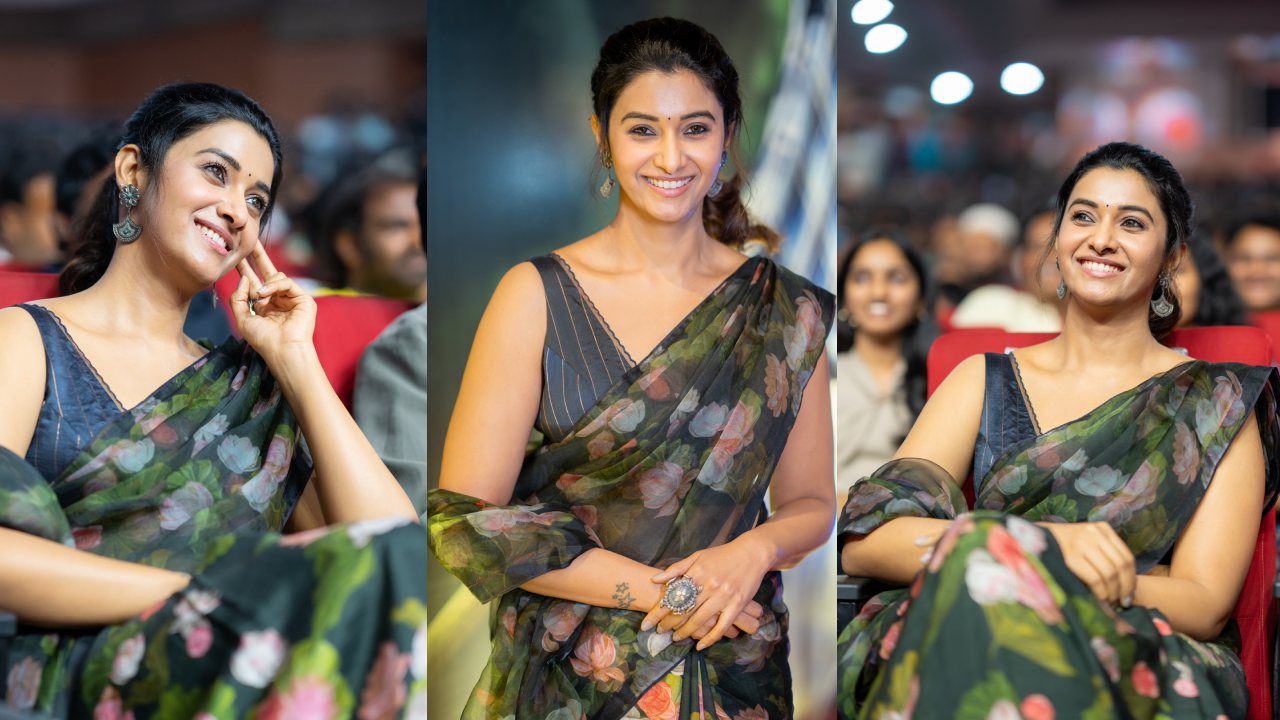 Priya Bhavani Shankar : ఇరుముడి ప్రీ రిలీజ్ ఈవెంట్.. సింపుల్ గా చీరకట్టులో ప్రియా భవాని శంకర్.. ఫొటోలు..