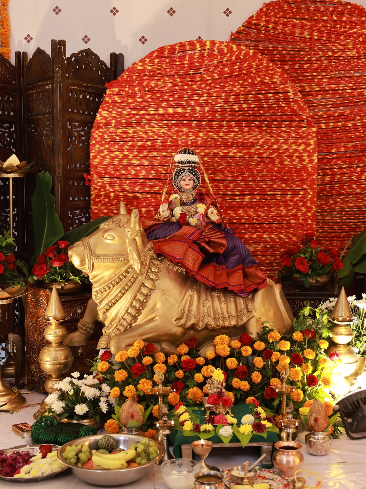Priyanka Jain Varalakshmi Vratham Pooja with Shivakumar