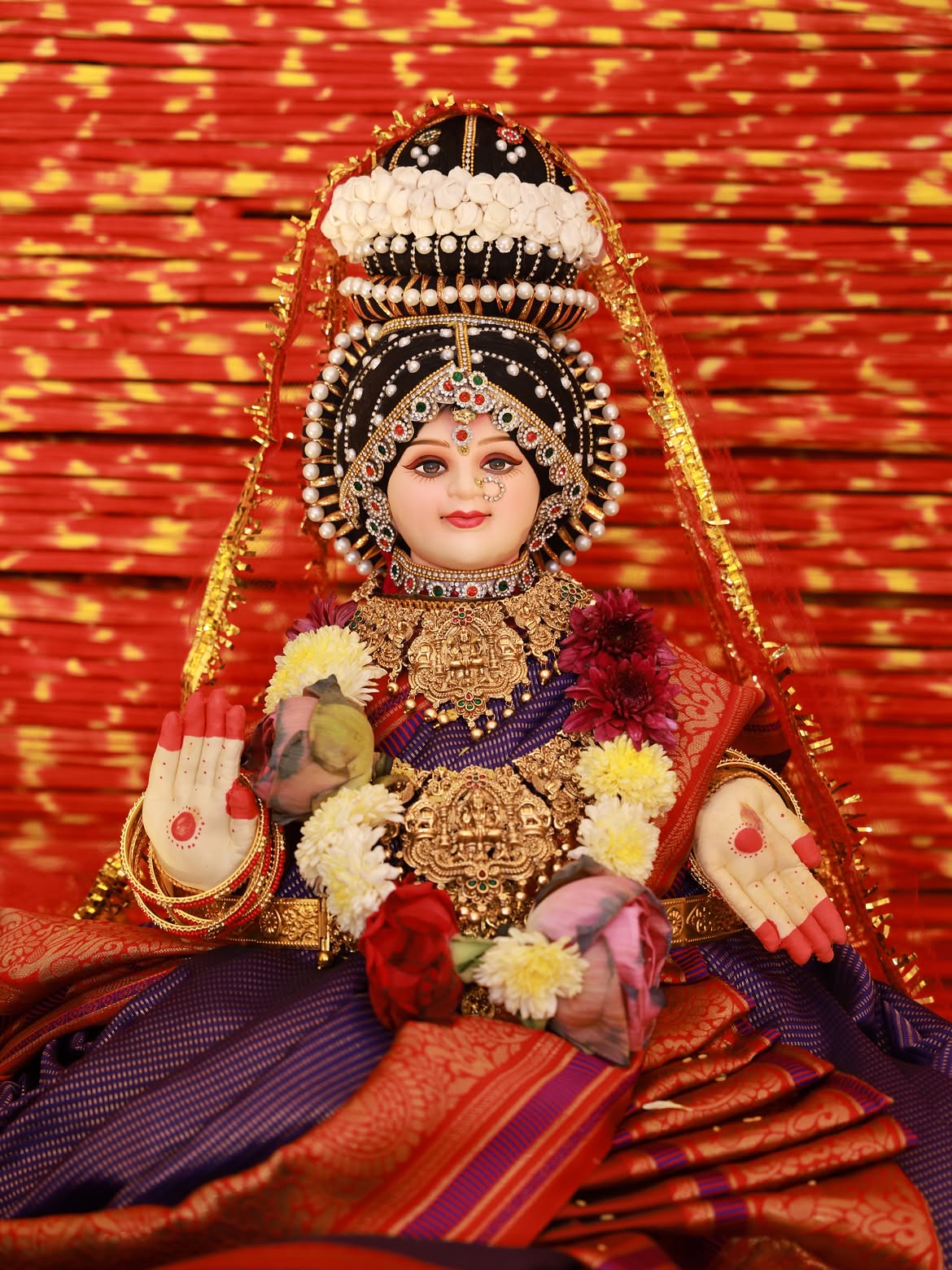 Priyanka Jain Varalakshmi Vratham Pooja with Shivakumar