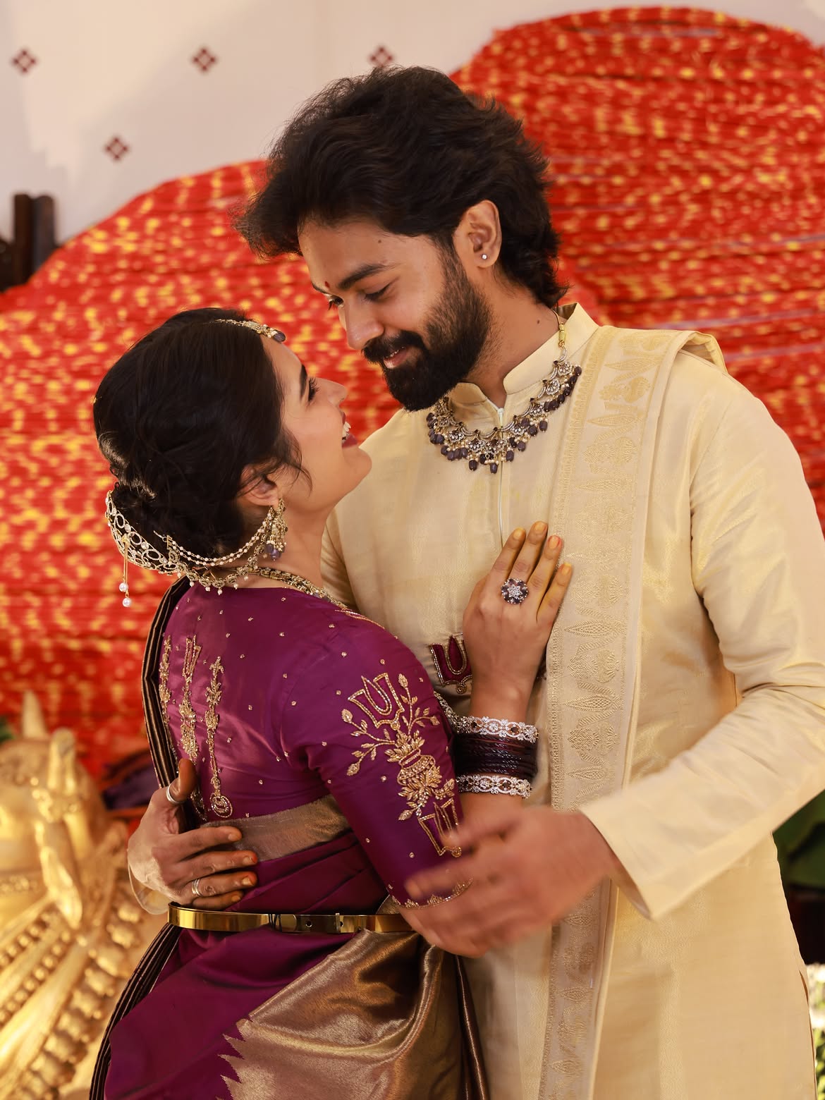 Priyanka Jain Varalakshmi Vratham Pooja with Shivakumar