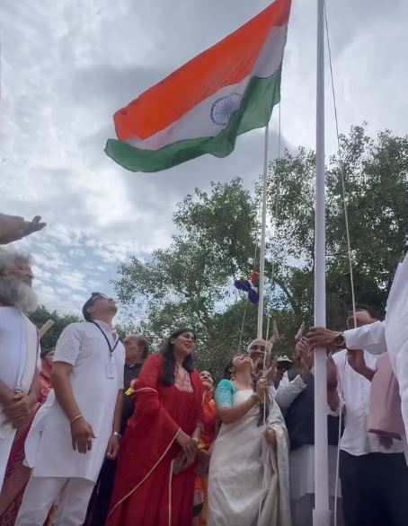 Priyanka Jain Participated in Independence Day Celebrations