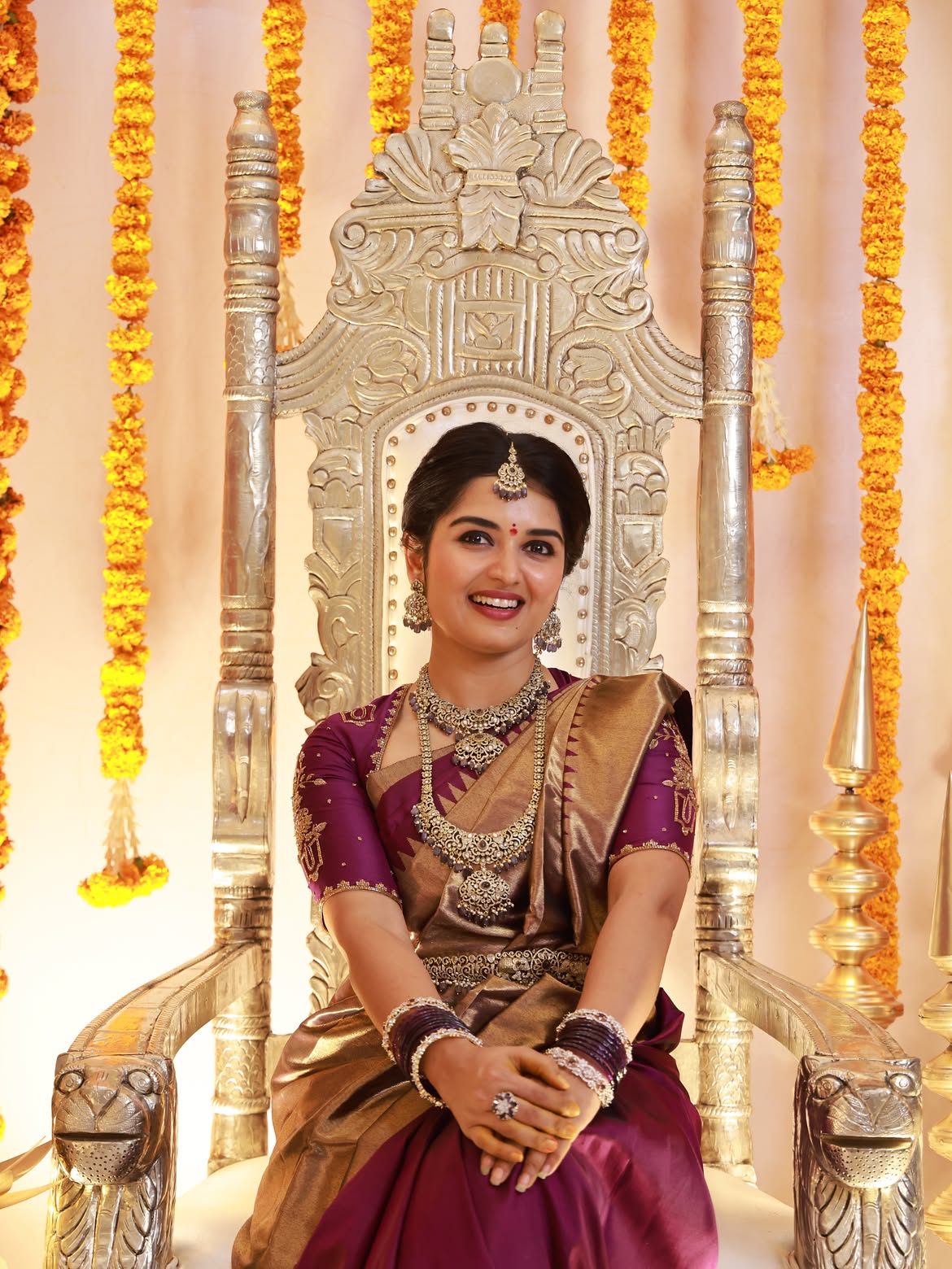 Priyanka Jain Varalakshmi Vratham Pooja with Shivakumar