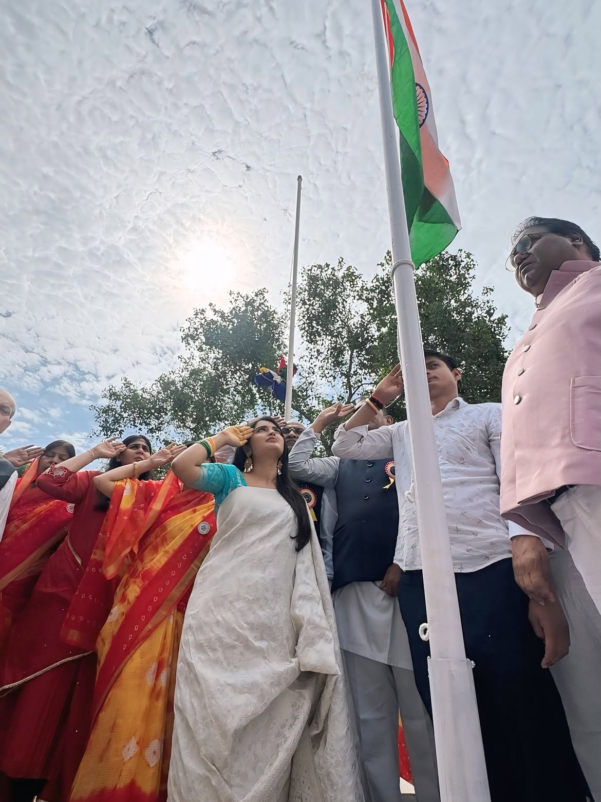 Priyanka Jain Participated in Independence Day Celebrations