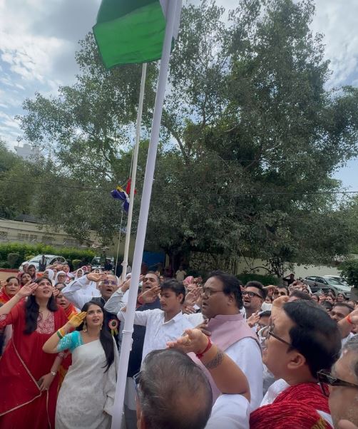 Priyanka Jain Participated in Independence Day Celebrations