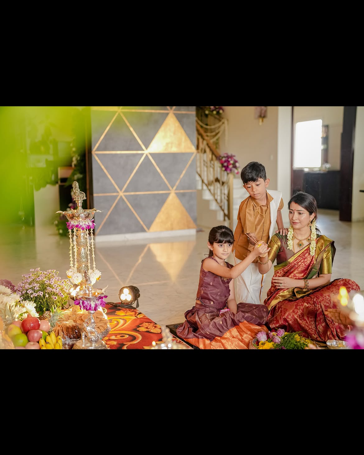 Yash Wife Radhika Pandit Varalakshmi Vratham Celebrations