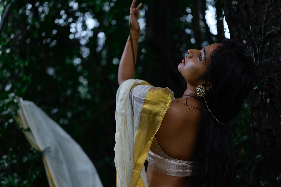 Rajisha Vijayan Onam Special Kerala Style Saree Photos