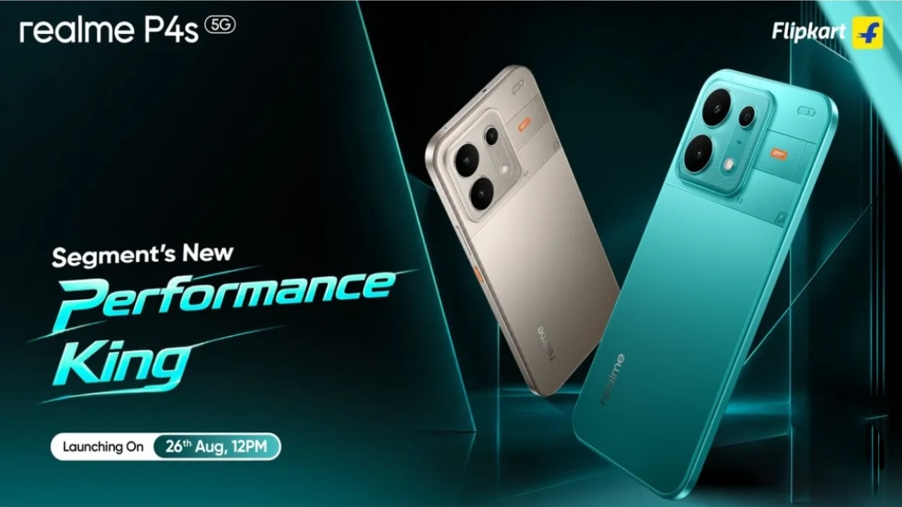 Realme P4s Launch : మిడ్‌రేంజ్‌లో కొత్త బ్యాటరీ కింగ్? రియల్‌మి P4s 5జీ లాంచ్‌కు రెడీ.. కీలక ఫీచర్లు ఇవే!