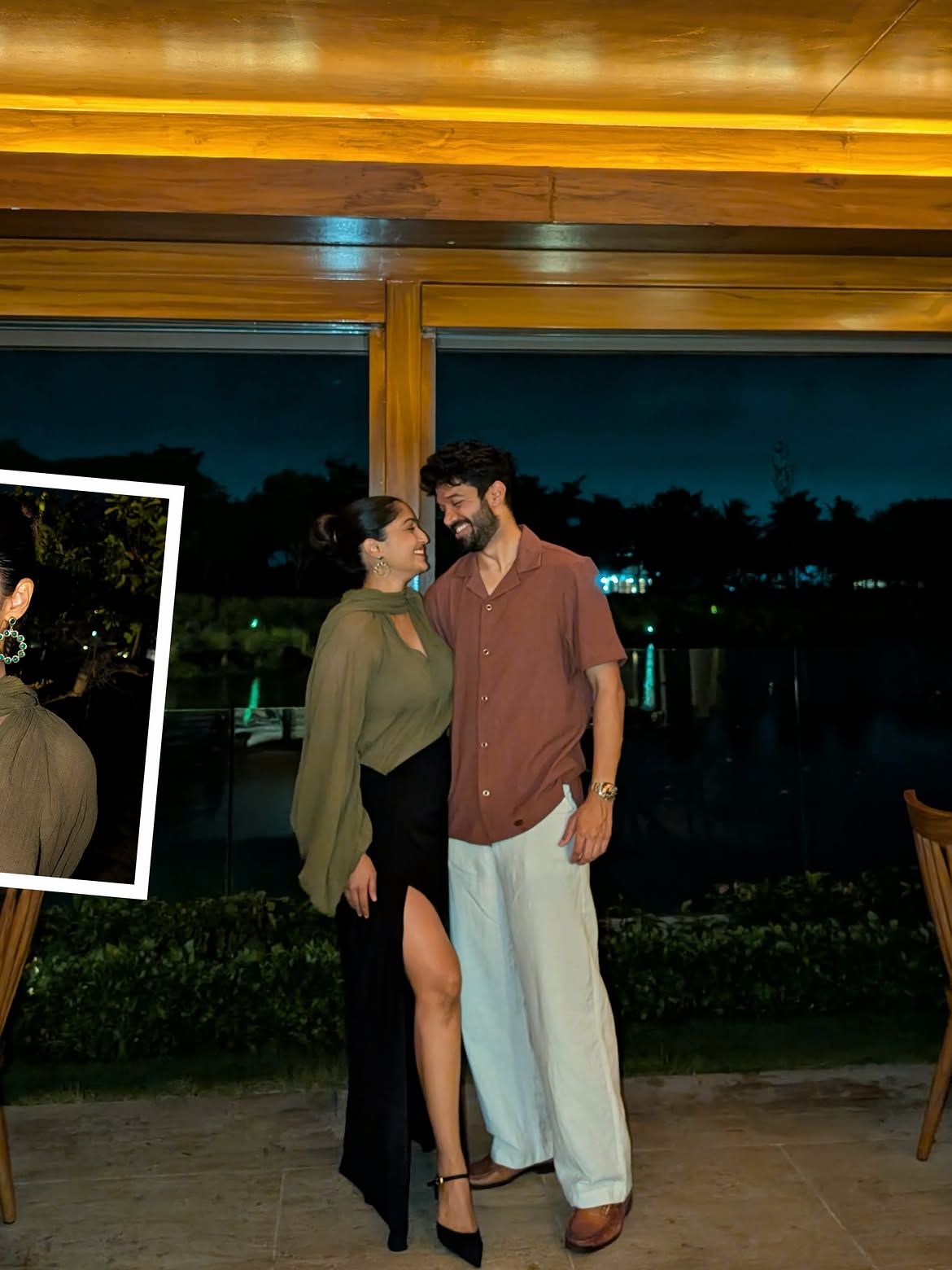 Reba Monica John Dinner with Husband after Became Mother