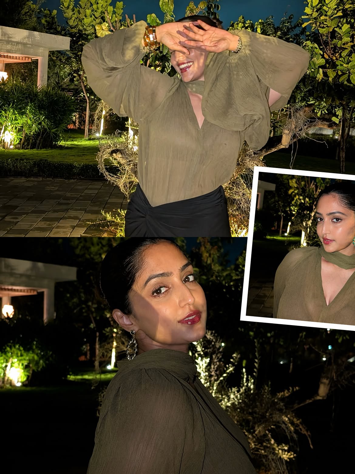 Reba Monica John Dinner with Husband after Became Mother