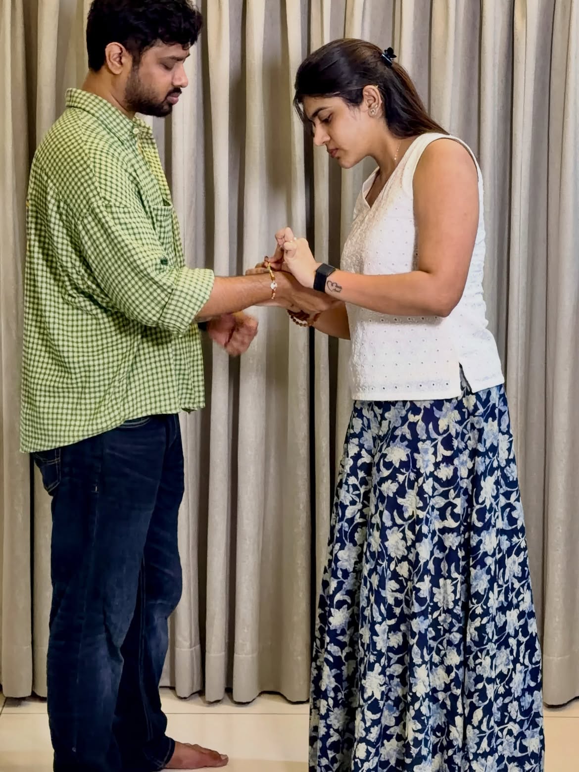Rithu Chowdary Rakhi Celebrations