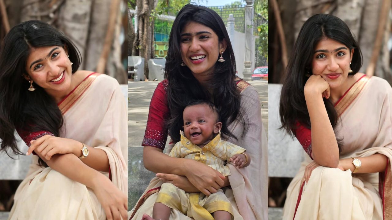 Riya Shibu : ‘సర్వం మాయ’ డెలులు క్యూట్ దయ్యం గుర్తుందా.. మలయాళీ భామ రియా శిబు ఓనం సెలబ్రేషన్స్..