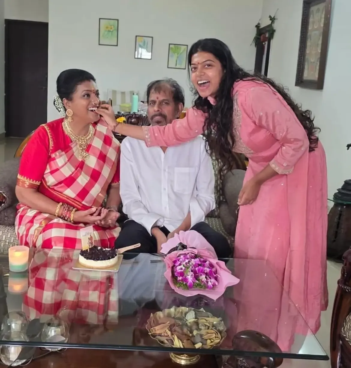 Roja Selvamani Wedding Anniversary Celebrations