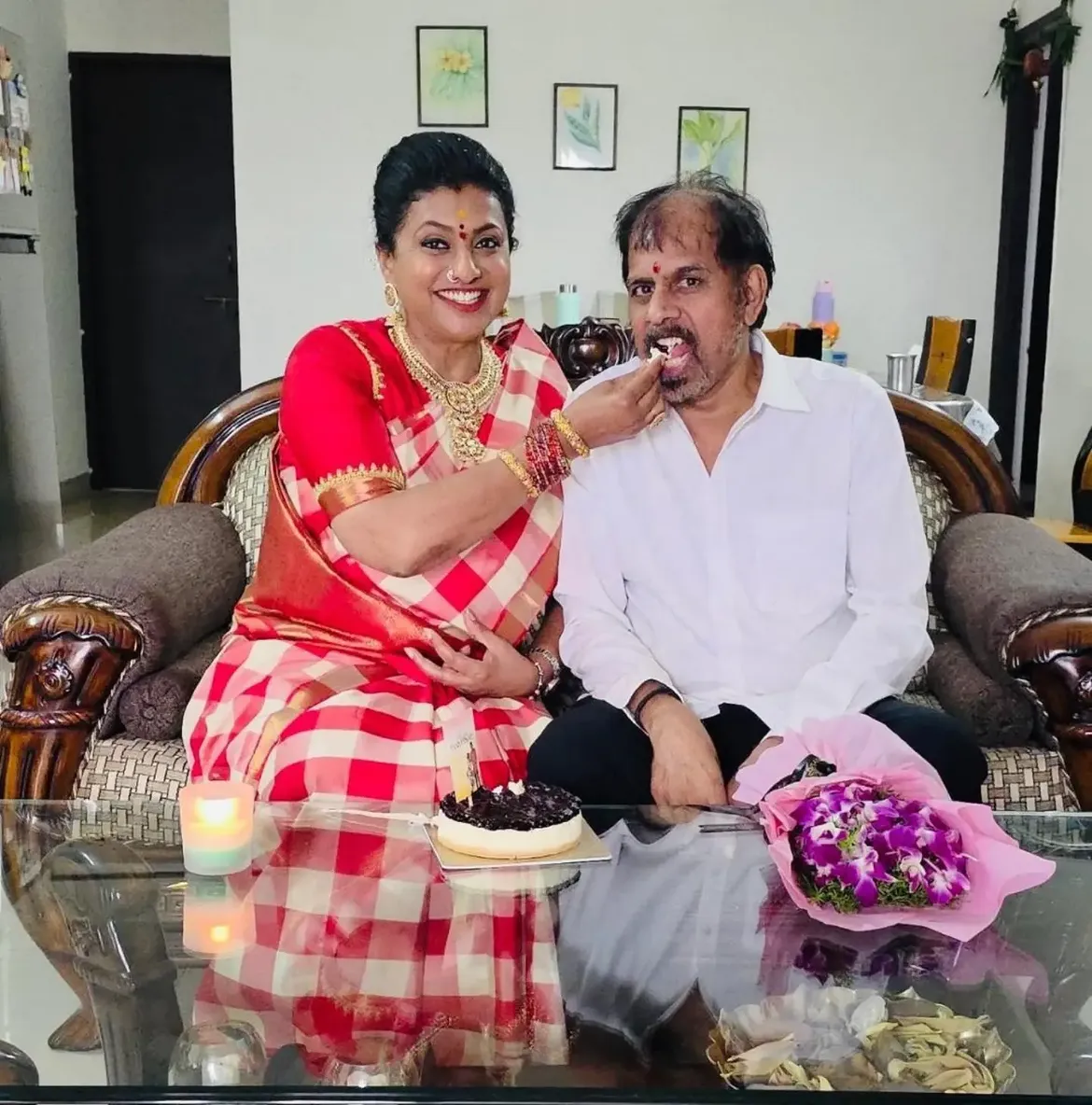 Roja Selvamani Wedding Anniversary Celebrations