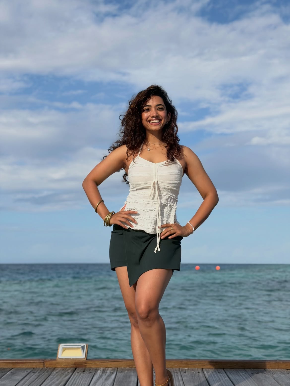 Saanve Megghana Enjoying Vacation in Maldives