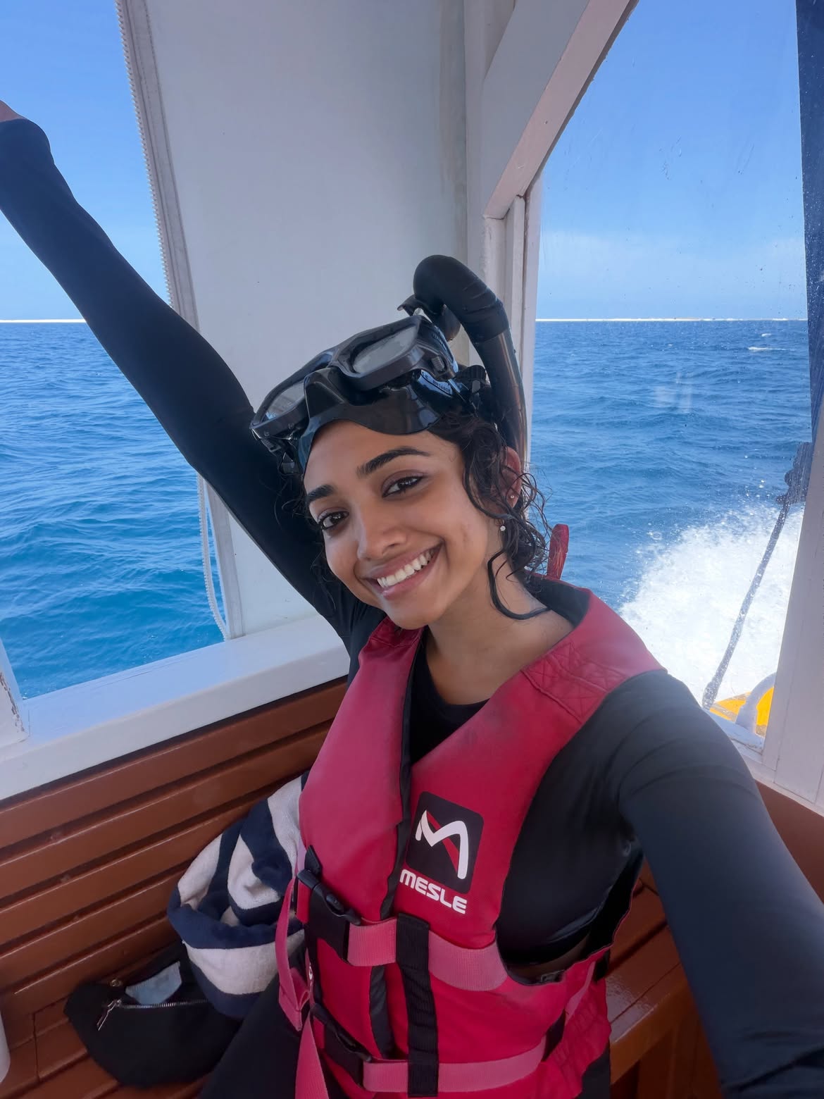 Saanve Megghana Enjoying Vacation in Maldives