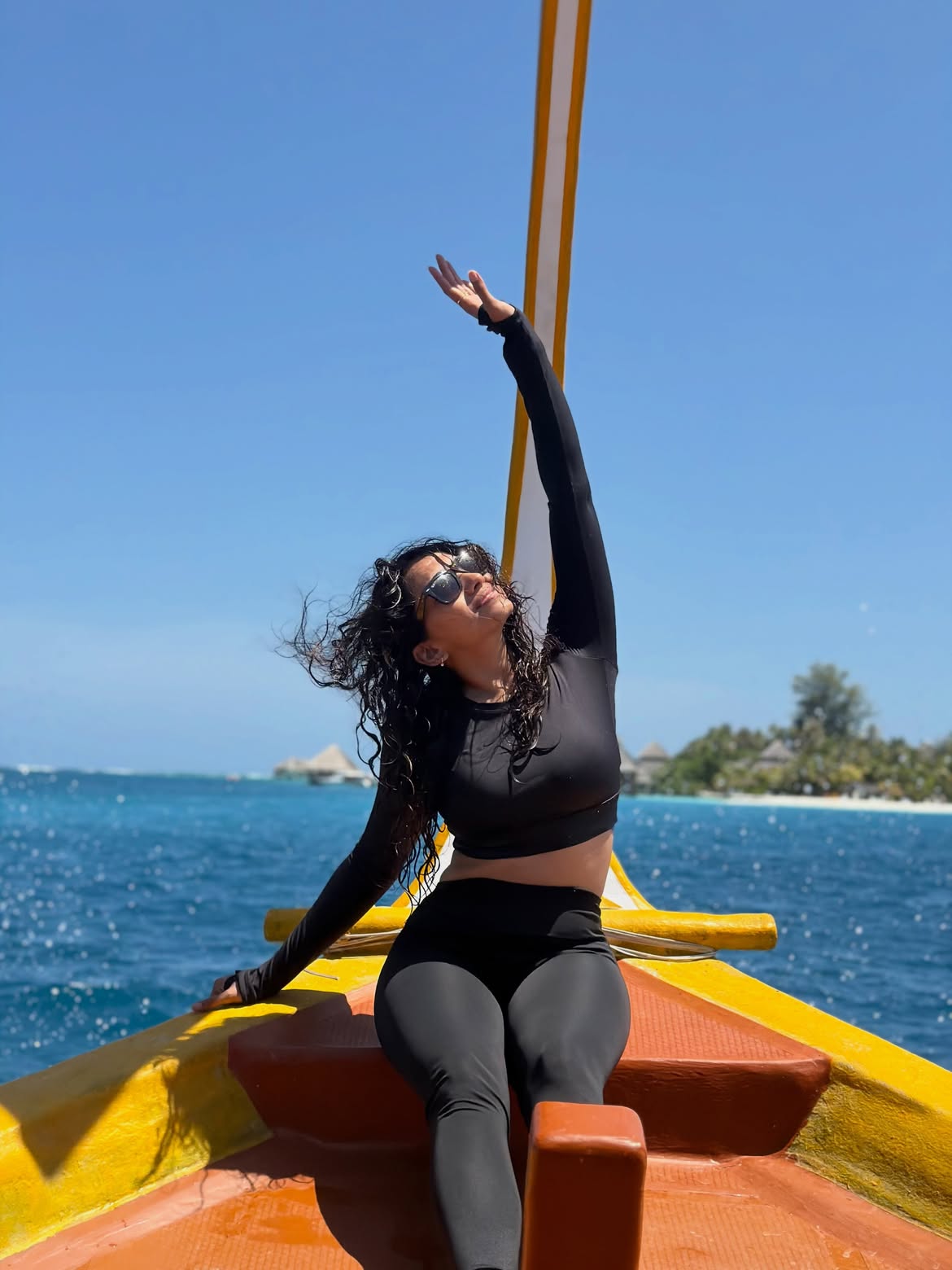 Saanve Megghana Enjoying Vacation in Maldives