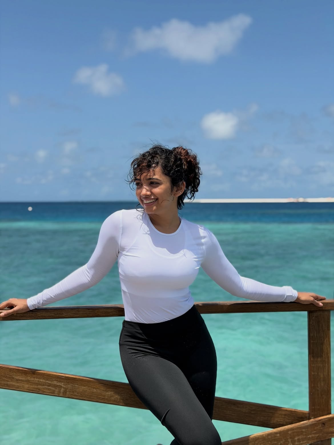 Saanve Megghana Enjoying Vacation in Maldives