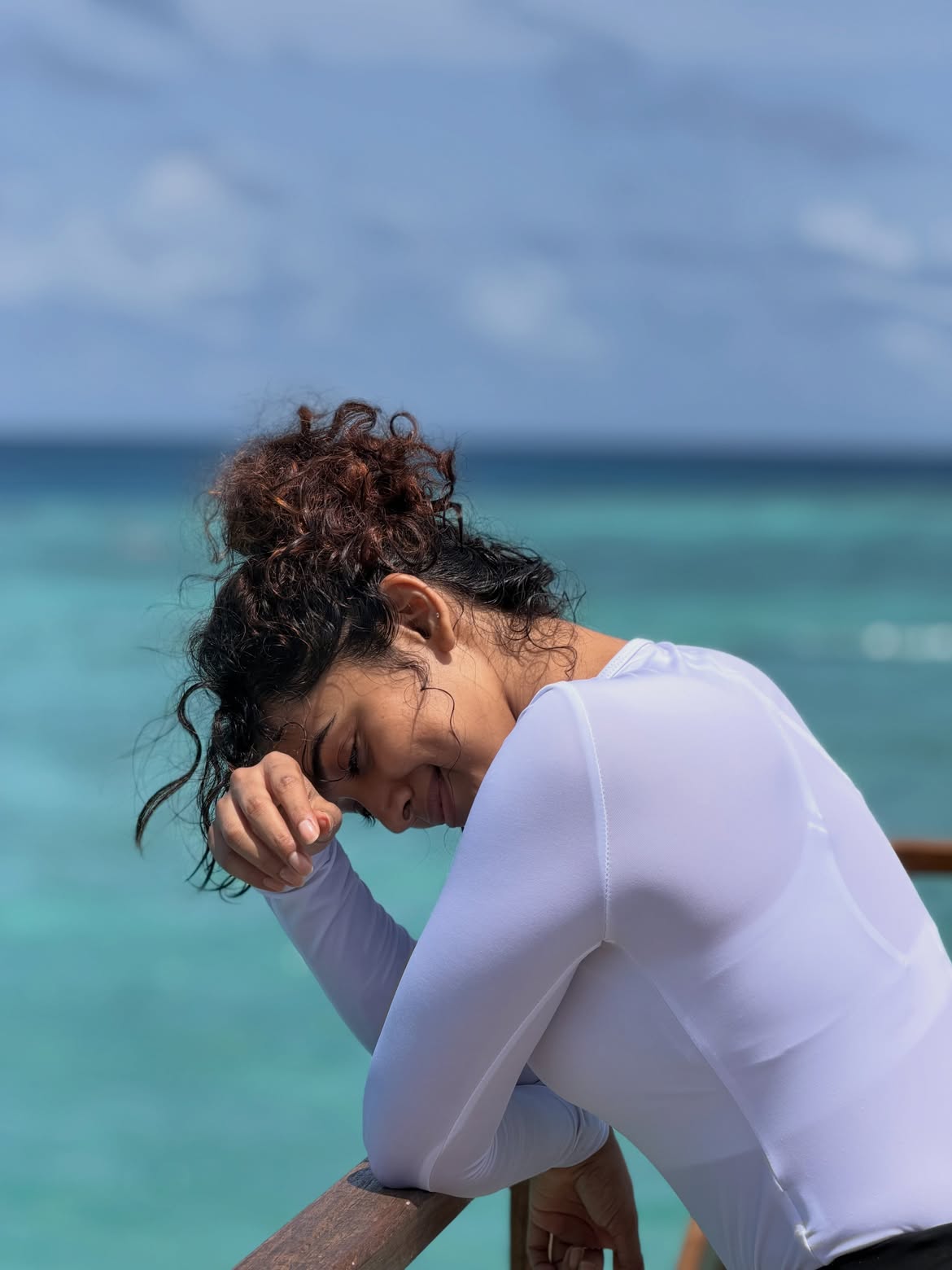 Saanve Megghana Enjoying Vacation in Maldives