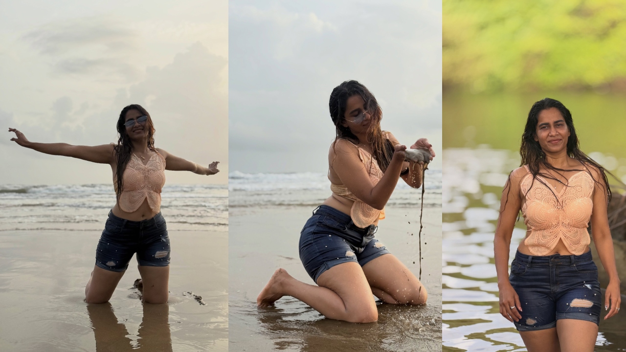Sahithi Dasari : బ‌ట‌ర్ ఫ్లై డ్రెస్‌లో సాహితి దాస‌రి.. స్ట‌న్నింగ్ ఫోటోలు