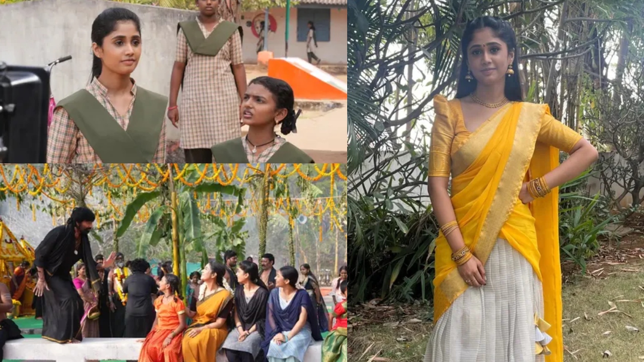 Sam the actress : ఇరుముడిలో ర‌వితేజ‌ని బాబాయ్ అని పిలిచేది ఈ అమ్మాయే.. వ‌ర్కింగ్ స్టిల్స్‌..