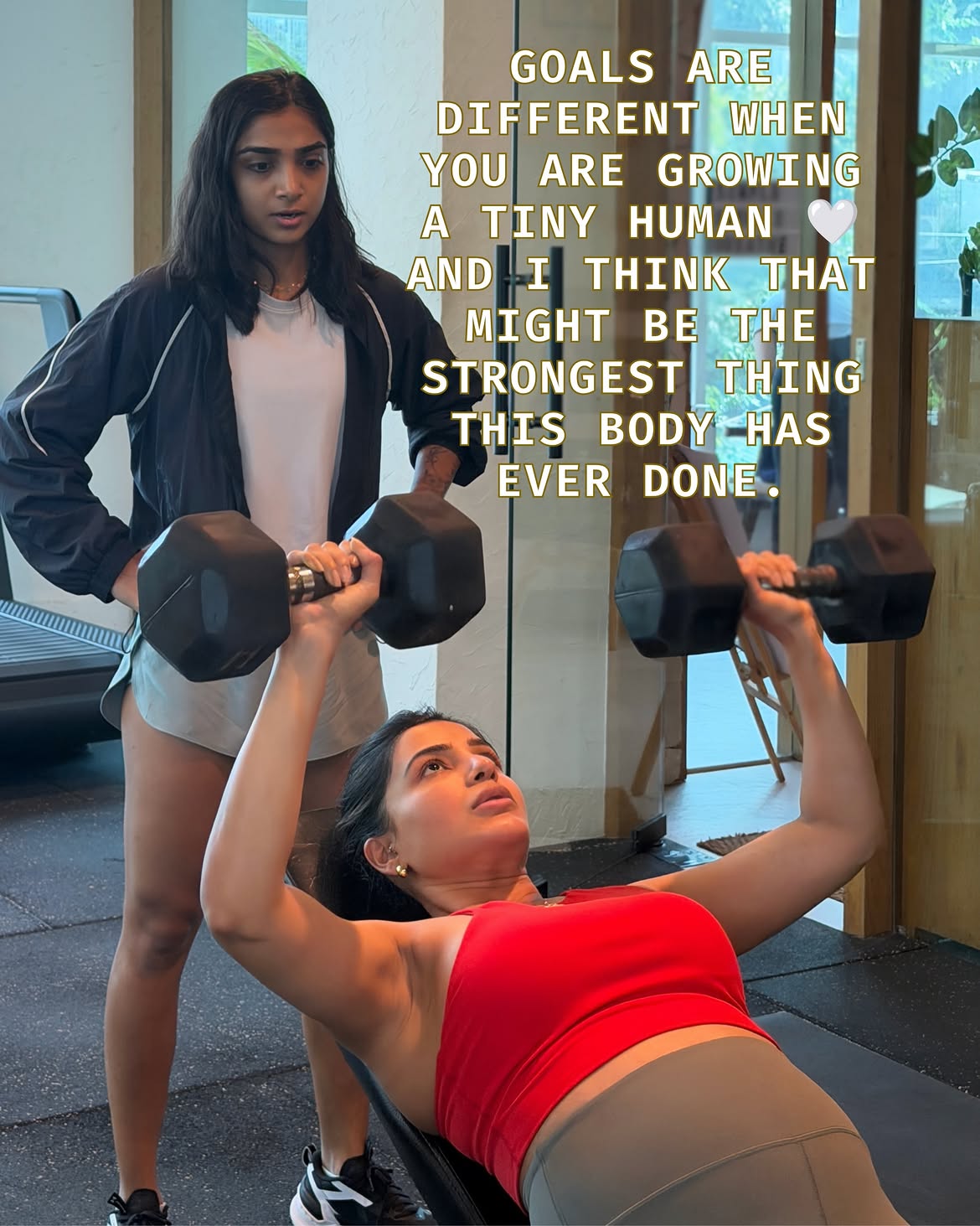 Samantha Exercise with Baby Bump Photos goes Viral