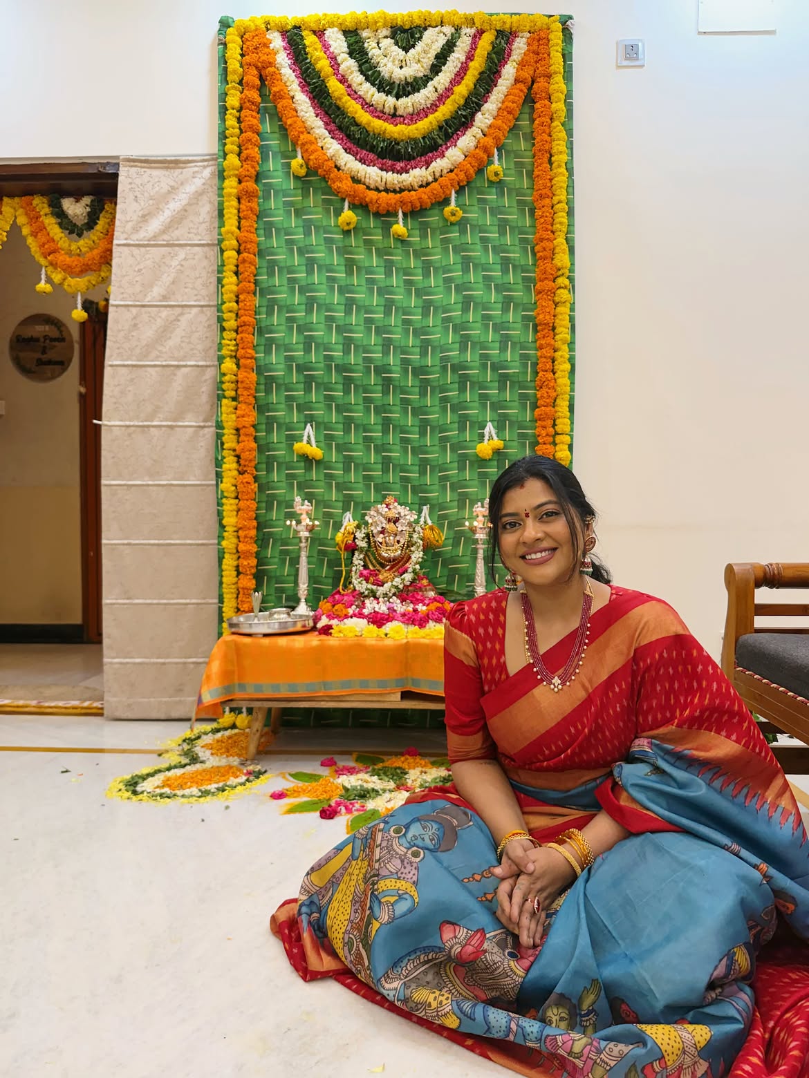 Singer Sameera Bharadwaj Varalakshmi Vratham Celebrations