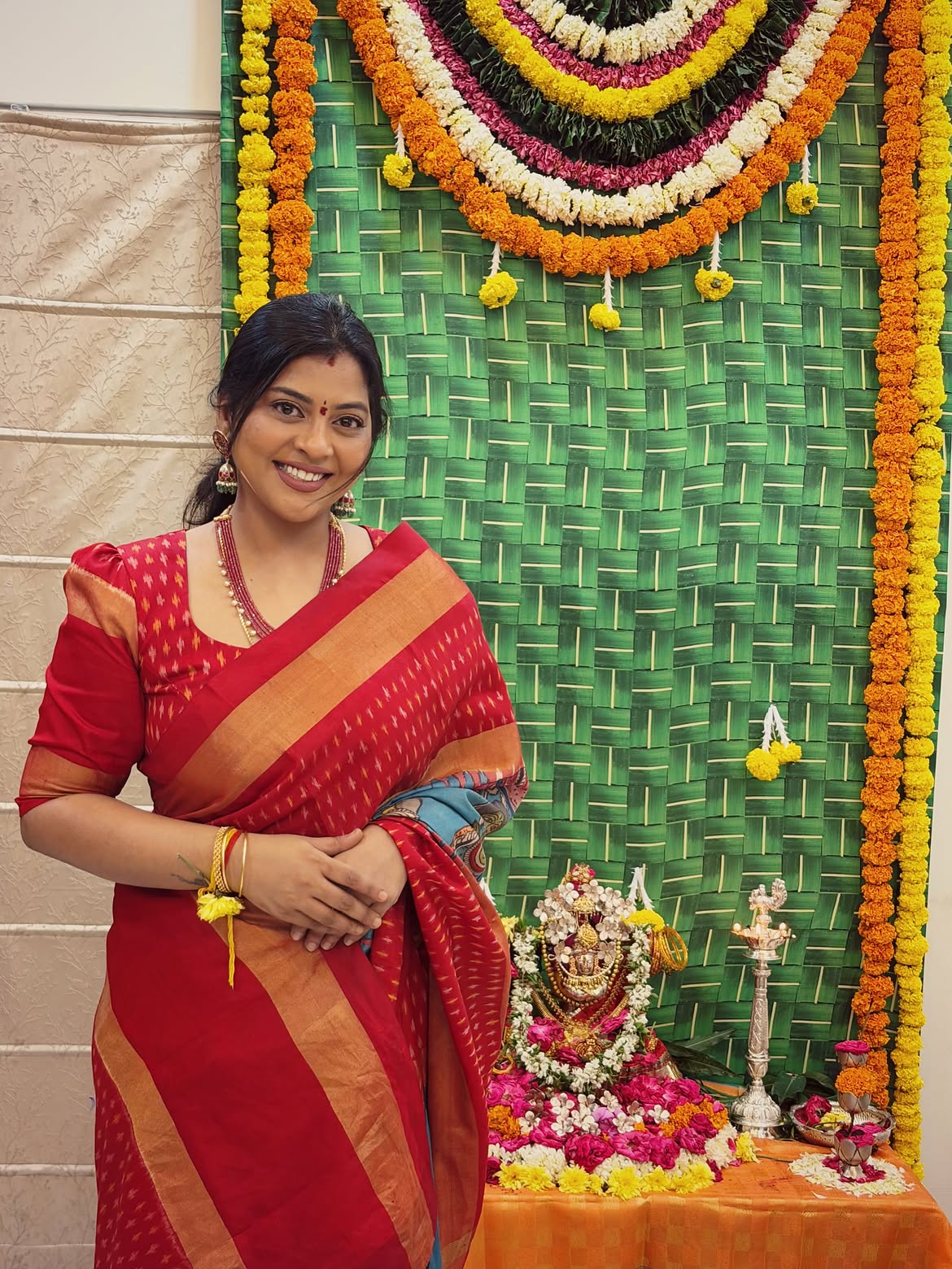 Singer Sameera Bharadwaj Varalakshmi Vratham Celebrations