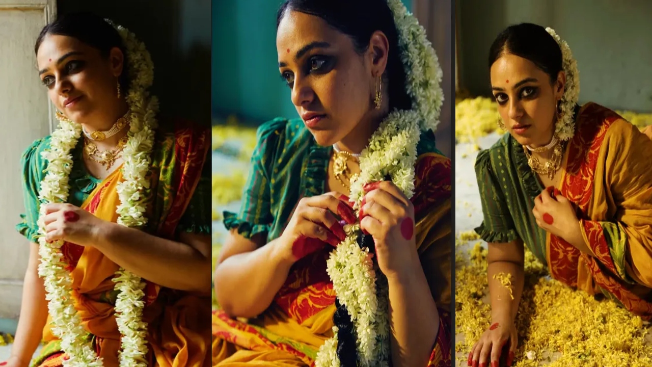 Nithya Menen : త‌ల‌లో స‌న్న‌జాజులు.. నిత్యా మీన‌న్‌ ఎదురుచూపులు ఎవ‌రికోస‌మో?