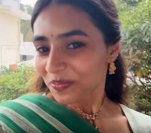 Sapthami Gowda Varalakshmi Vratham Photos