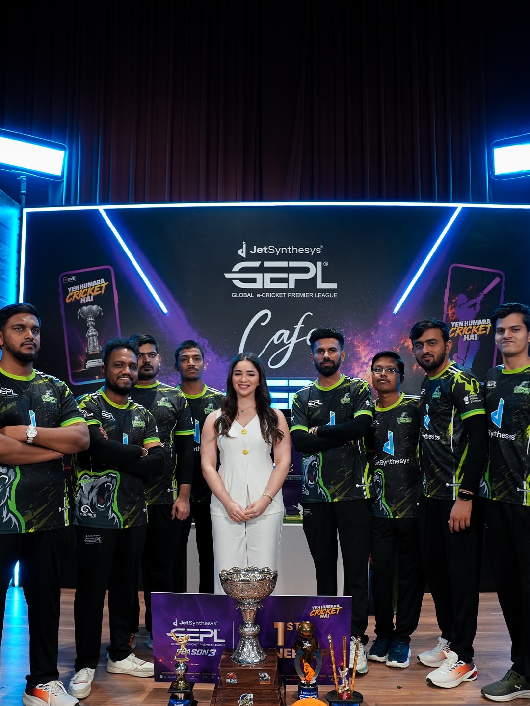 Sara Tendulkar Attends Global e-Cricket Premier League Finals