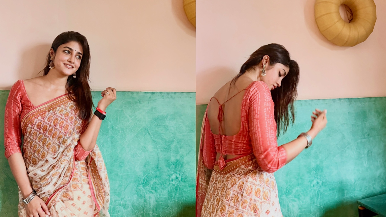 Dimple Hyati : నా కంటూ ఓ ప్ర‌త్యేక శైలి.. వాటి ప‌ట్ల మ‌క్కువ పెరిగిపోయింది.. శారీలో డింపుల్ హ‌య‌తి ఫోటోలు..
