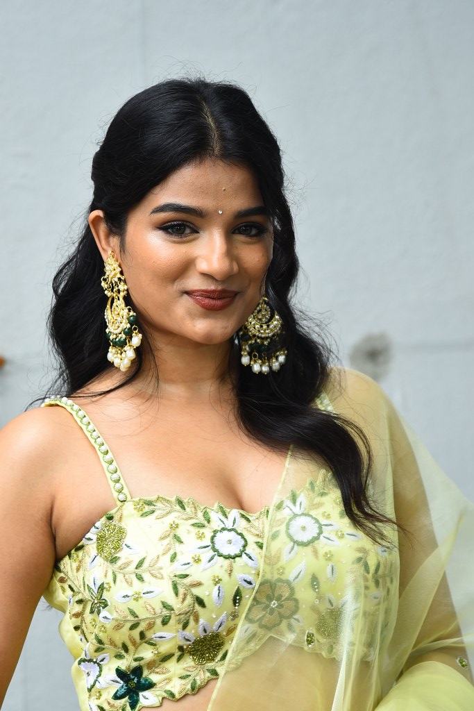 Satwika Cute Looks in Veta Movie Opening