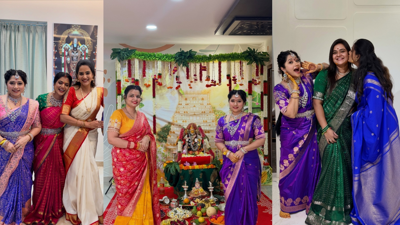 Serial Actress Lahari : వ‌ర‌లక్ష్మీ వ‌త్రం.. సీరియ‌ల్ న‌టి ల‌హ‌రి స్పెష‌ల్ ఫోటోలు..