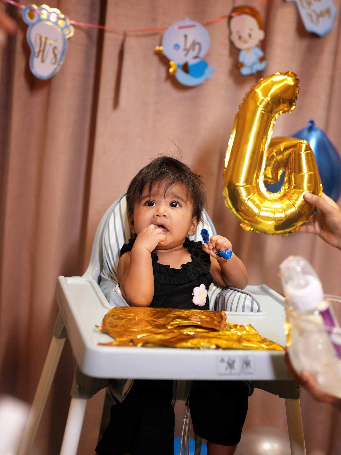 Shiva Jyothi Shares her Daughter Vennela Sixth Month Celebrations